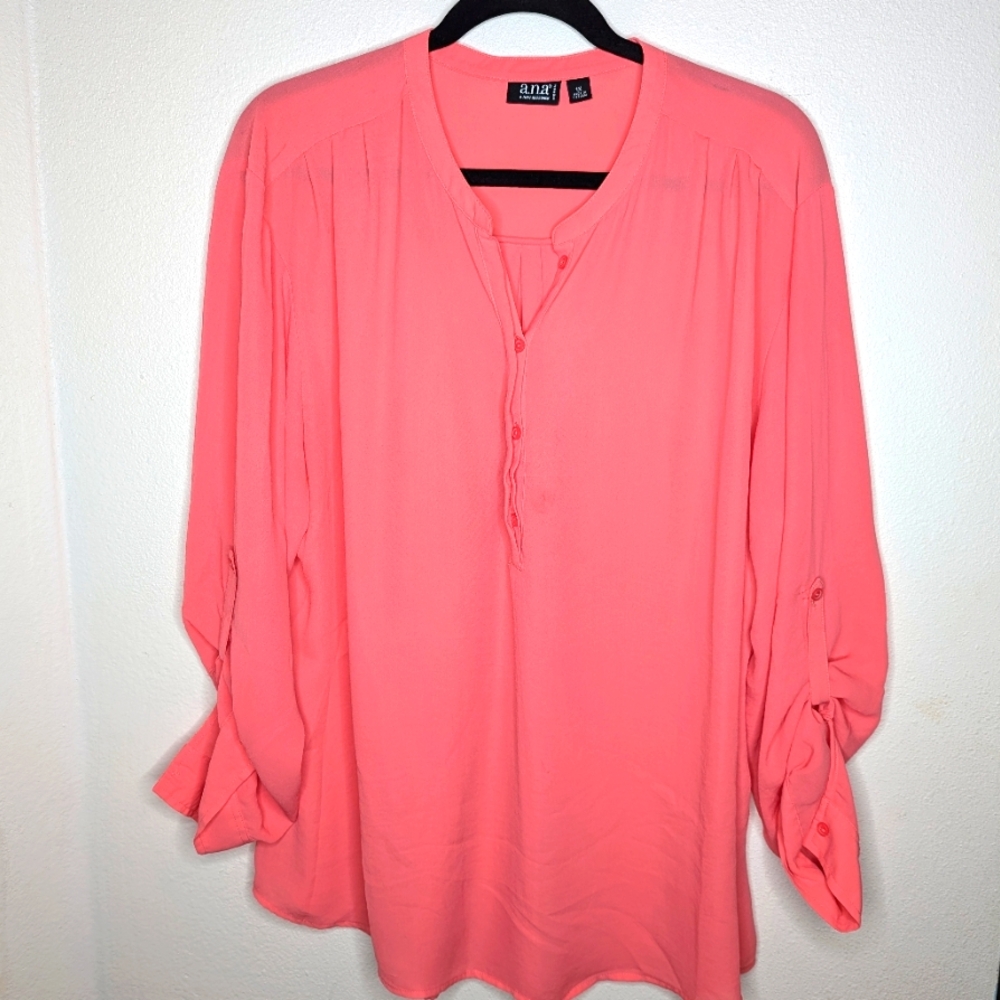 Anna Women's Plus Size 1X long sleeve top.